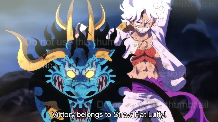 One Piece Chapter 1050 - Luffy is the Winner! The Greatest Battle Is Over!