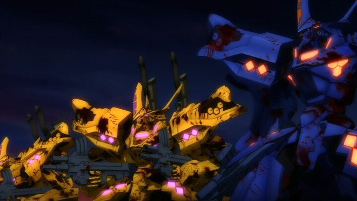 Kyoto becomes the front line but cannot stop the enemy from advancing Kyoto Burns MAD Muv-Luv Altern
