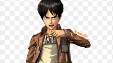 Anime attack on titan eren berjuang menlindungin  perkampungan desa nya melawan monster( Lycris xAMV