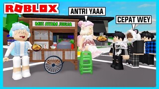 24 Jam Aku Dan Adiku Menjadi Penjual Mie Ayam Di Roblox Brookhaven ft @Shasyaalala