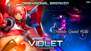 Violet Jungle Gameplay | Dimensional Breaker | Solo Carry | Build and Arcana | Clash of Titans | CoT