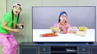 Mì cay lửa Mukbang DONA Việt Nam