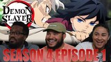 Hashira Training Arc Begins! | Demon Slayer Season 4 Episode 1 Reaction