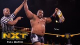 FULL MATCH - Roderick Strong vs. Keith Lee – NXT North American Title Match: WWE NXT, Jan. 22, 2020