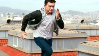 Tom Holland Awesome PARKOUR Scene | Uncharted | CLIP 🔥 4K