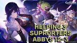 Helping Supporters.. Genshin Impact Spiral Abbys 3.3 12-3
