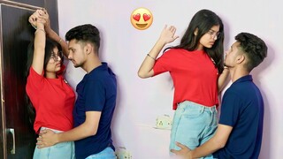 Romantic Prank On Riya 😜 || ये क्या हुआ 😱 || Harshit PrankTv