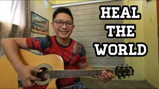 HEAL THE WORLD GUITAR CHORDS AND TUTORIAL FOR BEGINNERS TAGALOG