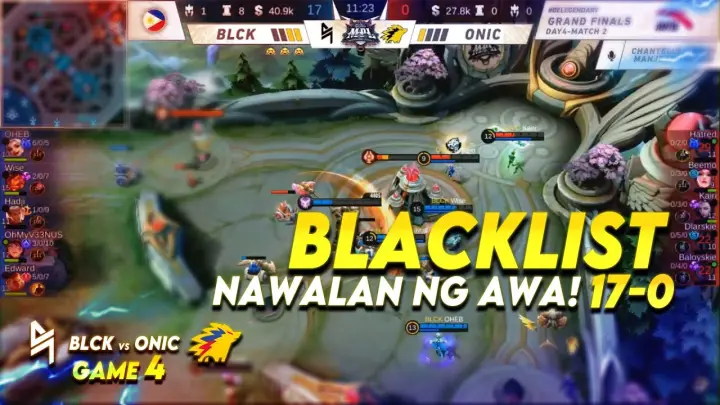 BLACKLIST NAWALAN NG AWA! 17-0 | GAME 3 - MPL FINALS S8