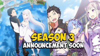 R:ZERO IS BACK AND BETTER THAN EVER!!! | Re:ZERO Season 3 Official