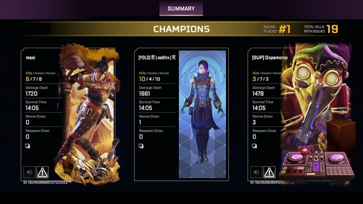 [MY/SWK] XGBB014 | APEX LEGENDS | COMEBACK IS REAL!