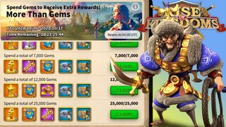 Rise of kingdoms - best event MORE THAN GEMS is back