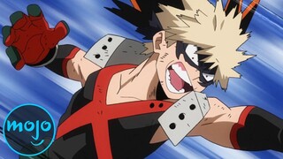 Top 10 My Hero Academia Fights (Ft. The Voice of Bakugo, Clifford Chapin!)
