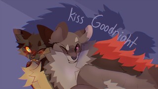 (cw blood!) kiss goodnight - warriors ocs