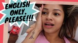 CHALLENGE: ENGLISH ONLY For One Day + SECRET REVEALED!!! | Funny Moments With Sheila Snow