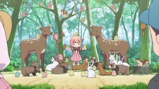 Those cute girls who are deeply loved by animals