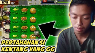 PERTAHANAN SI KENTANG YANG GG || PLANTS VS ZOMBIES ‼️