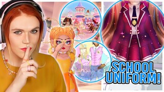 NEW SCHOOL UNIFORM SET & ACCESSORIES! 🏰 Royale High Update Concepts