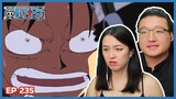 LUFFY TELLS USOPP ABOUT MERRY... 😭 | One Piece Episode 235 Couples Reaction & Discussion
