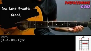 One Last Breath - Creed (Guitar Cover With Lyrics & Chords)