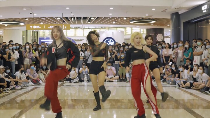 Random Dance China Alliance ODP expired dance troupe Beijing road show mamamoo medley (KPOP Random D