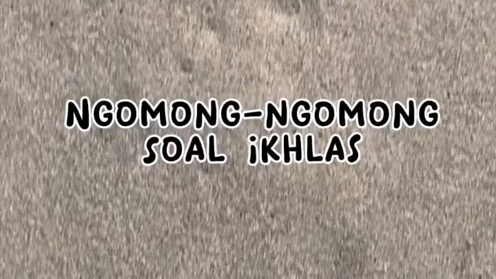 ini sedih loh :((