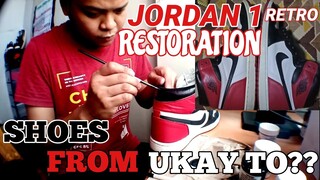 JORDAN 1 RETRO THRIFT RESTORATION | SHOES FROM UKAY ( KEKAO PAINT )