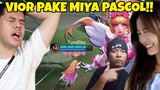 VIOR Pake Miya Pascol!! Pusing Gw Ngurusin Ini Orang Sepanjang Game!! - Mobile Legends