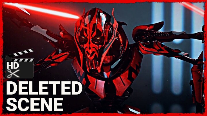 Grievous Revealed To Be DARTH MAUL In Revenge of The Sith Deleted Scene