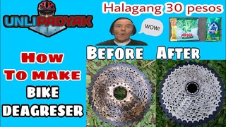 DIY BIKE DEGREASER | HALAGANG 30 PESOS LANG - UNLI PADYAK