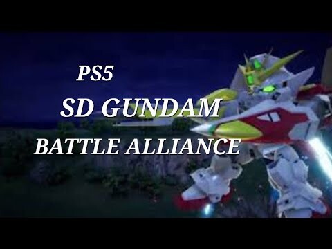 SD GUNDAM BATTLE ALLIANCE UPCOMING PS5 GAMES