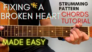 Fixing a Broken Heart Chords - Indecent Obsession -  (Guitar Tutorial) for Acoustic Cover