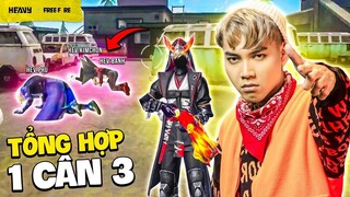 Khoảnh khắc cân 3 thể hiện kỹ năng đỉnh cao của các thành viên nhà Heavy | HEAVY Free Fire