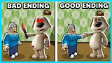 Kisah Anjing Yang Bisa Bicara! BAD Ending & Good Ending - Ben Story (Roblox)