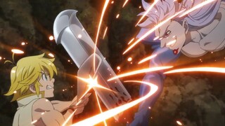 Meliodas vs Bellion | The Seven Deadly Sins Movie [1080p]