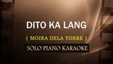 DITO KA LANG ( MOIRA DELA TORRE ) COVER_CY