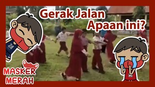 NONTON GERAK JALAN | Masker Merah