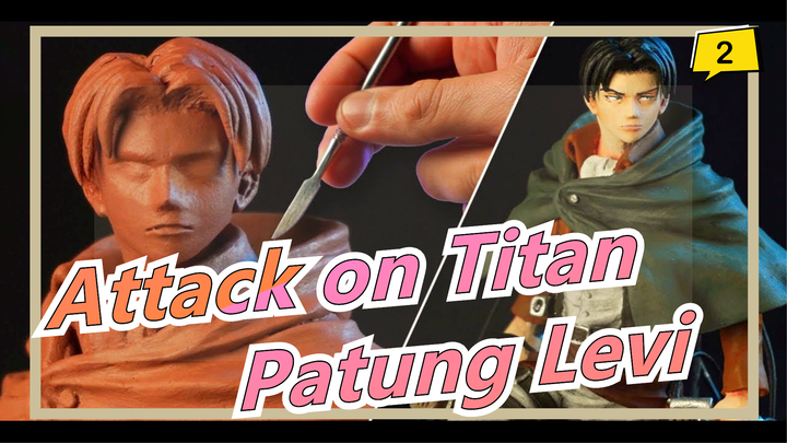 [Attack on Titan] Patung Tanah Liat Levi Ackerman / Dr. Garuda_2
