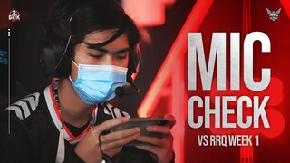 BTS DAN MIC CHECK MPLS7 WEEK 1 VS RRQ