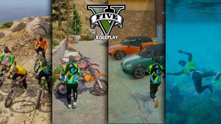 LOMBA BALAPAN DARI PUNCAK GUNUNG MENUJU PANTAI !! GTA V ROLEPLAY