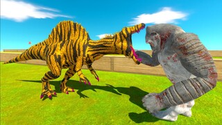 TIGER SPINOSAURUS DEATH RUN