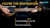 You're The Inspiration - Chicago (1984) Easy Guitar Chords Tutorial with Lyrics Part 1 SHORTS REELS