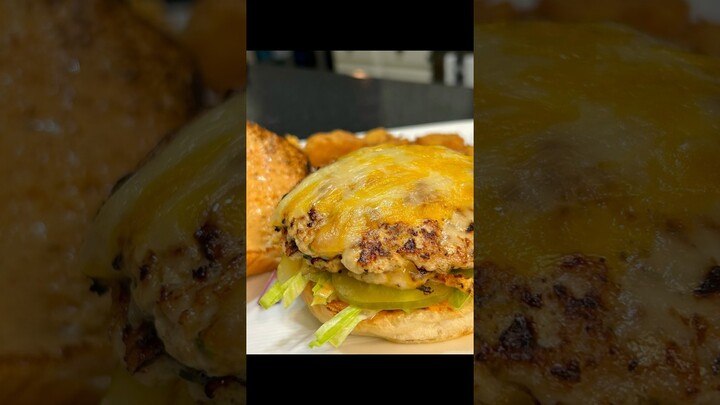 BBQ Ranch Chicken Burgers