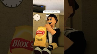 Alright I‘m gonna eat healthy… #roblox #shorts