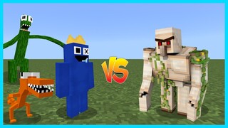 RAINBOW FRIENDS VS 100 IRON GOLEM DI MINECRAFT!