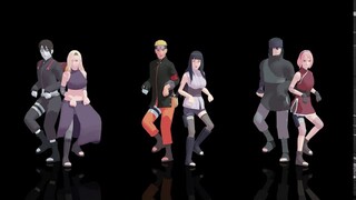 Say So【NARUTO MMD】NARUHINA*SASUSAKU*SAIINO