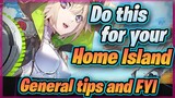 Tips for your New HOME ISLAND - Don't miss your First WEEK [ Tower of Fantasy ]