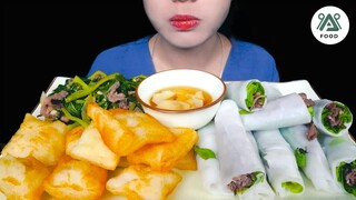 ASMR ĂN PHỞ CUỐN VÀ PHỞ CHIÊN 01 PAP | ĂN KHÔNG NÓI CHUYỆN*ÂM THANH ĂN|NO TALKING EATING SOUNDS FOOD