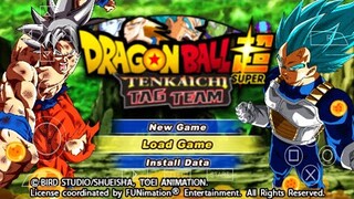 Dragon Ball Super Tenkaichi Tag Team Mod With Permanent Menu DOWNLOAD