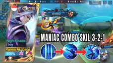 MANIAC COMBO SKIL 3-2-1